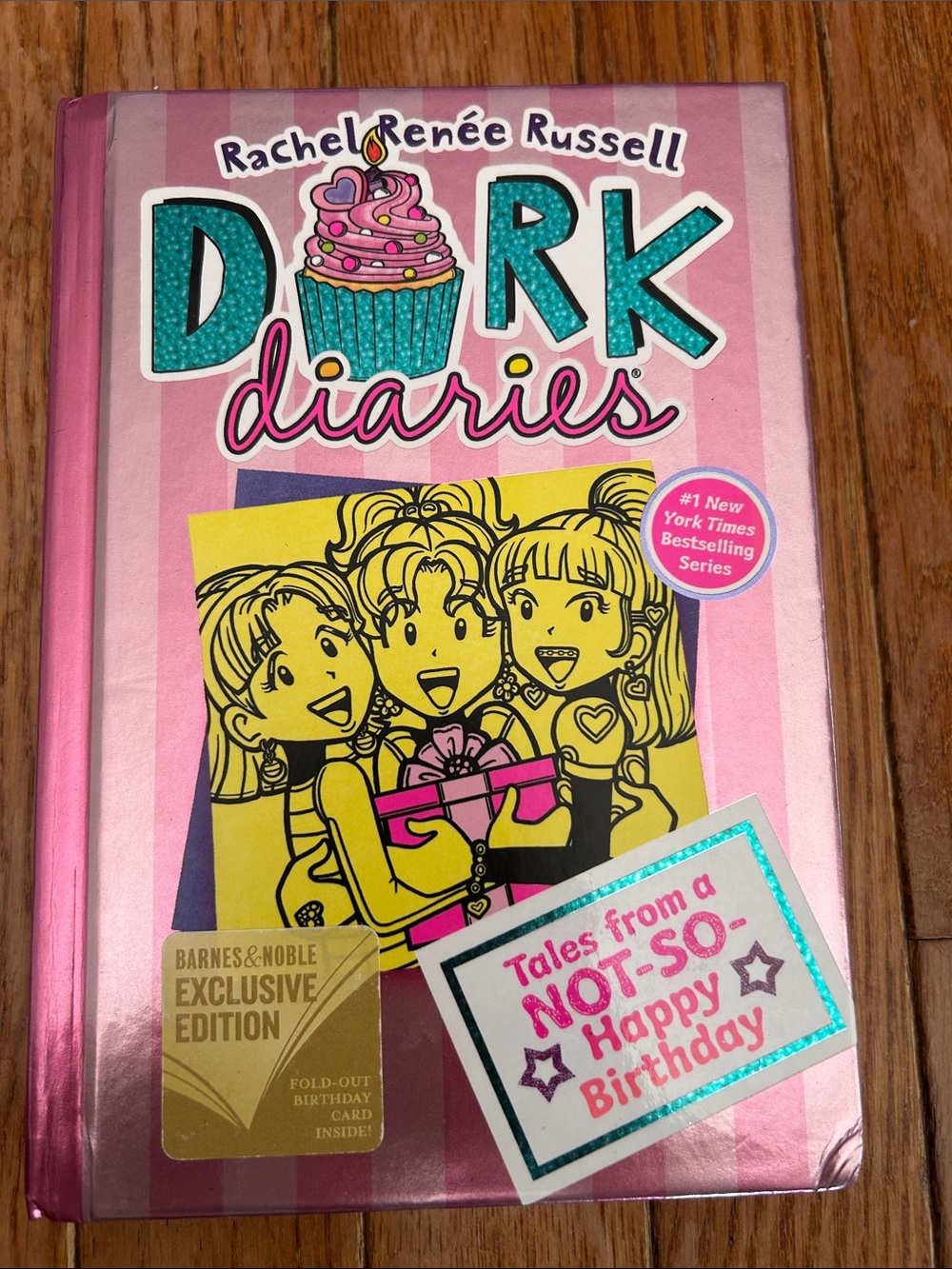 Dork Diaries Pink Hardcover Book Rachel Russell Tales from Not-So-Happy Birthday